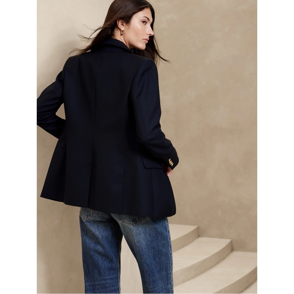 NWT Banana Republic Captain’s Blazer - Picture 5 of 8
